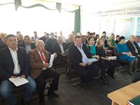 Выступление заместителя главного врача по ОМК Абримова Е.Г. в ТОО «Қызылжар-Су»