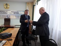 Выступление заместителя главного врача по ОМК Абримова Е.Г. в ТОО «Қызылжар-Су»